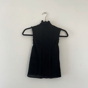 Zara mock neck tank
